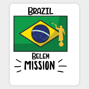 Brazil Belem Mormon LDS Mission Missionary Gift Idea Sticker